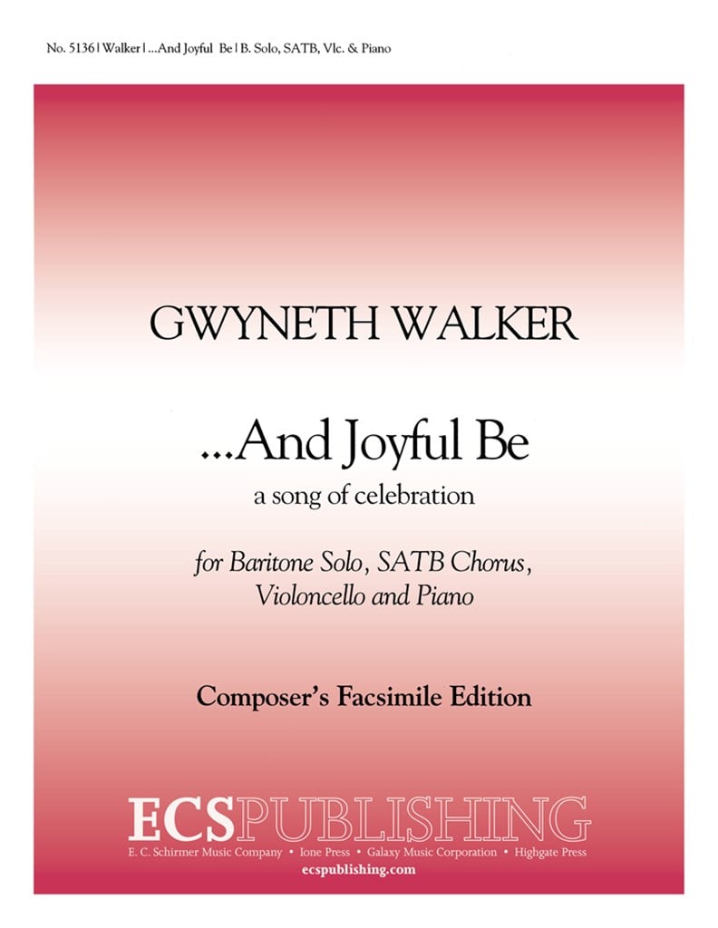 And Joyful Be